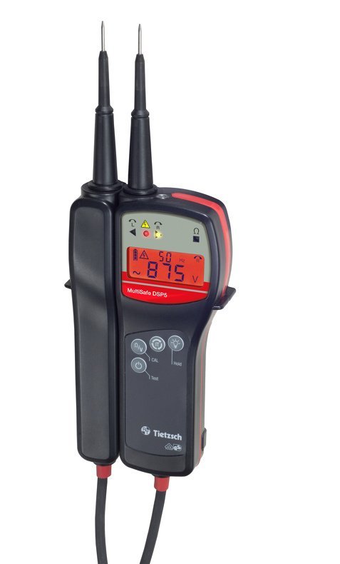 Tietzsch DSP 5 - Vysoko odolný multifunkčný tester napätia do 1 500 V DC / 1 200 V AC