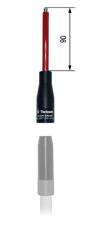 Tietzsch ELEK-S90-HS - Meracie hroty Ø 8 mm