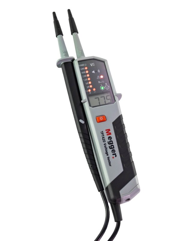 Megger TPT420 - Tester napätia 12–1000 V AC / 12–1500 V DC