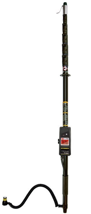 Tietzsch TT 1L-M teleskopický tester napätia s LCD displejom, teleskopickou sondou a LED signalizáciou