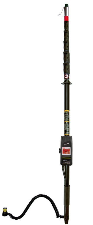 Tietzsch TT 3L-M - Vysoko odolný teleskopický tester napätia 50–3000 V AC/DC s teleskopickou sondou do 8,2 m