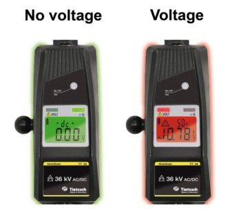 Tietzsch TT 3L-M - Vysoko odolný teleskopický tester 50–3000 V AC/DC