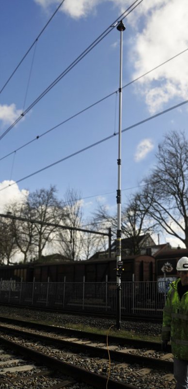 Tietzsch TT 3L-M - Vysoko odolný teleskopický tester 50–3000 V AC/DC