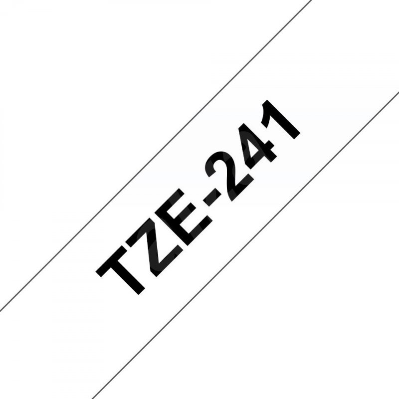 Brother TZ-241 - Páska do tiskárny čárových kódů 1 18 mm × 8 m