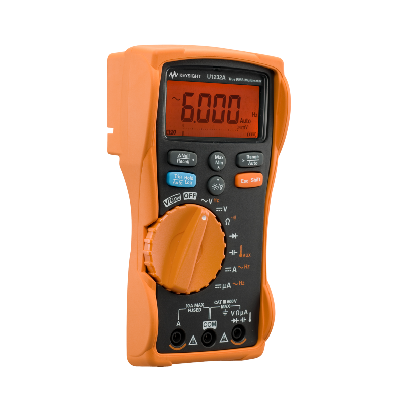 Keysight U1232A - multimeter True RMS 600mV/6V/60V/600V