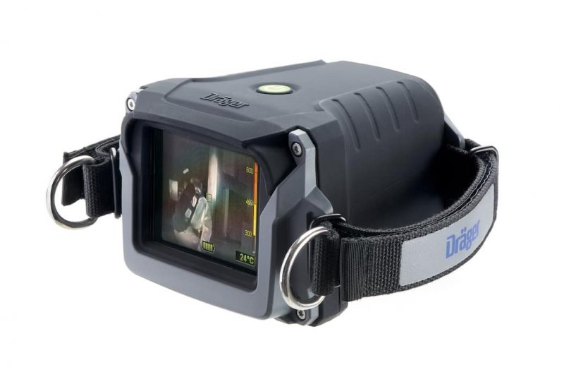 Dräger UCF FireVista termovizní kamera pro hasiče, kompaktní design, hmotnost 0,87 kg