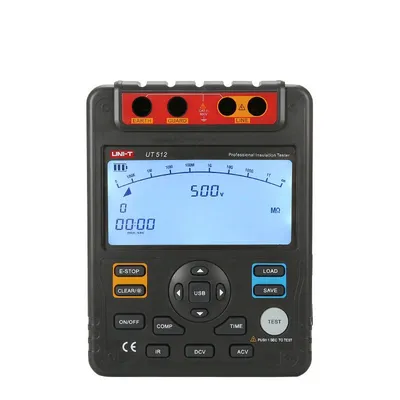 UNI-T UT512 2.5kV, USB - Tester izolačného odporu