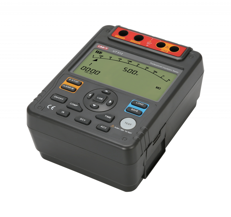 UNI-T UT512 2.5kV, USB - Tester izolačného odporu