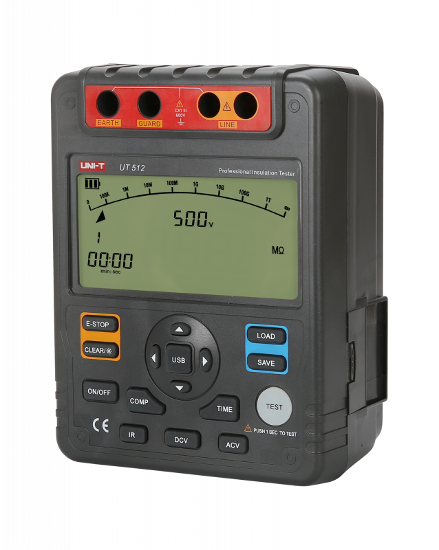 UNI-T UT512 2.5kV, USB - Tester izolačného odporu