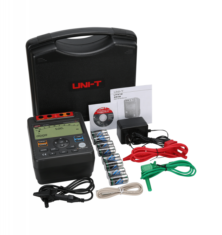 UNI-T UT512 2.5kV, USB - Tester izolačného odporu