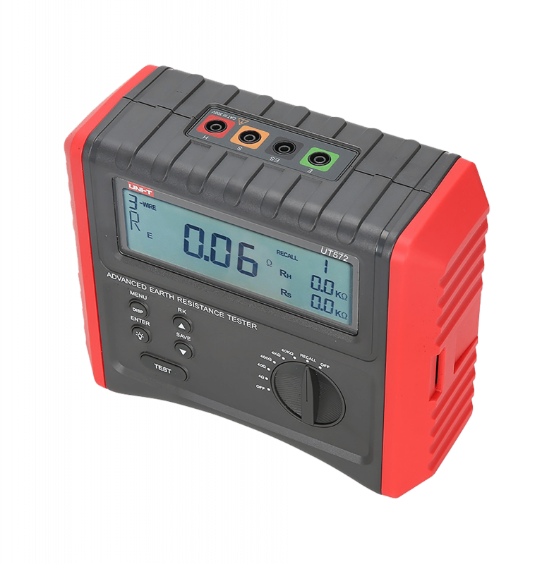UNI-T UT572 - Tester zemného odporu 4 Ω–40 kΩ