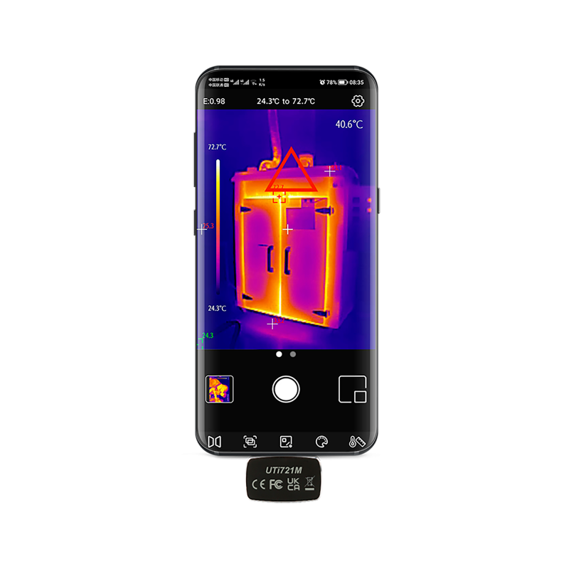 UNI-T UTi721M - Termokamera -20 až 550 °C