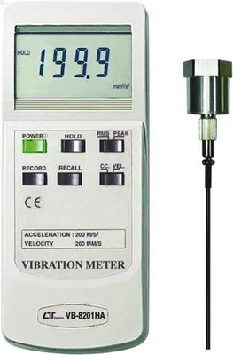 Lutron VB 8201HA - Meradlo vibrácií do 200 m/s²