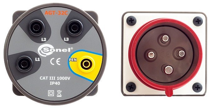 Sonel AGT-32C - Trojfázový adaptér 32A