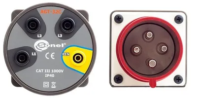 Sonel AGT-32C - Třífázový adaptér 32A