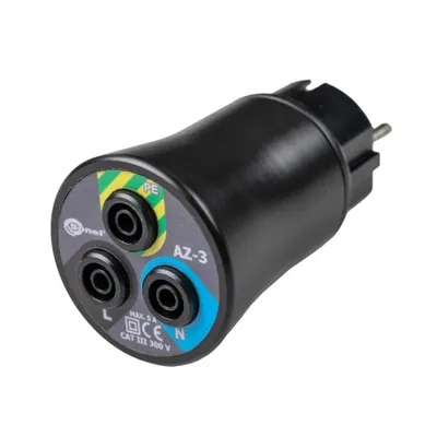Sonel AZ-3 - napajaci adapter (sieťová zástrčka/banánové zástrčky) sieťová zástrčka/banánové vstupy