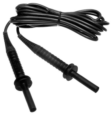 Sonel 3 m čierny 5 kV kábel (banánové zástrčky, tienený)