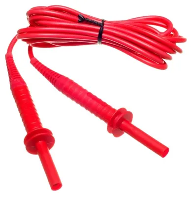 Sonel meracie vedenie 3 m červené 5 kV (banánové zástrčky)