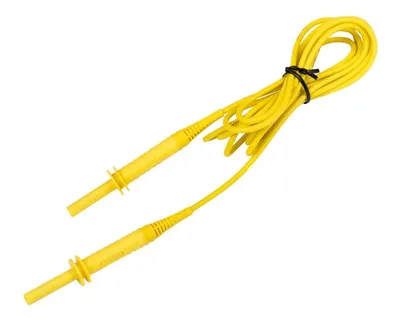 Sonel 3 m žltý kábel CAT III 1500 V (banánové zástrčky)