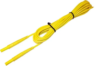 Sonel meracie vedenie 10 m žlté 1 kV (banánové zástrčky)