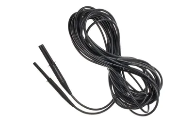 Sonel 20 m čierny kábel 11 kV (banánové zástrčky, tienený)