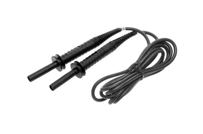 Sonel 1,2 m čierny kábel 5 kV (banánové zástrčky, "L2")
