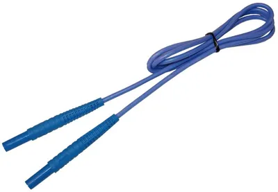 Sonel meracie vedenie 1,2 m modré 1 kV (banánové zástrčky)