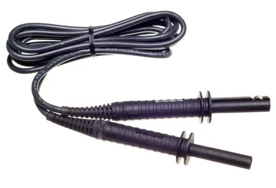 Sonel 1,8 m čierny kábel 5 kV (banánové zástrčky, tienený)
