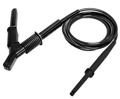 Sonel 1,8 m čierny tienený kábel 15 kV, CAT IV 1000