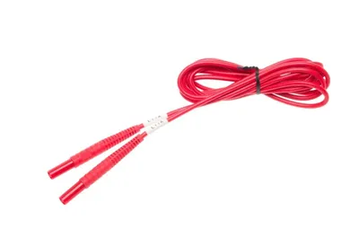 Sonel meracie vedenie 2,2 m červené 1 kV (banánové zástrčky)
