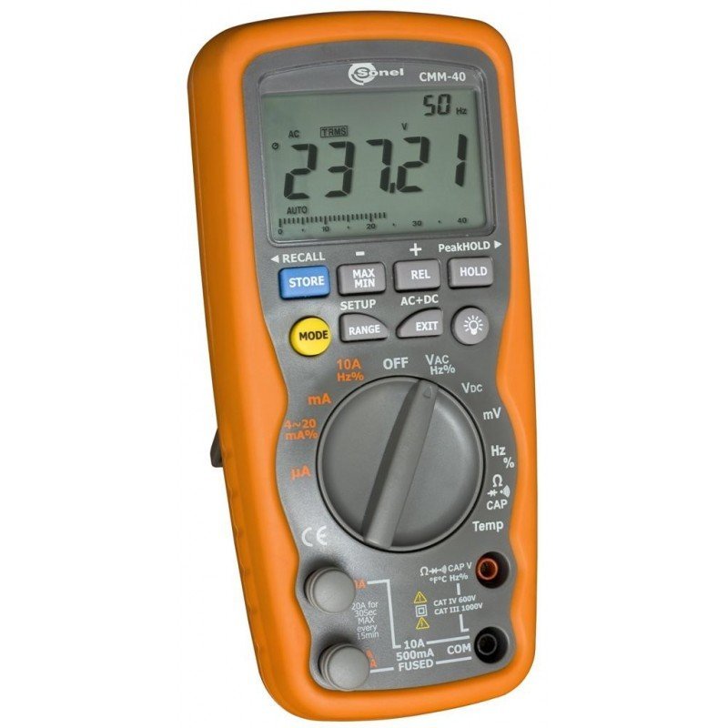 Sonel CMM-40 - Multimetr 1000V/10A