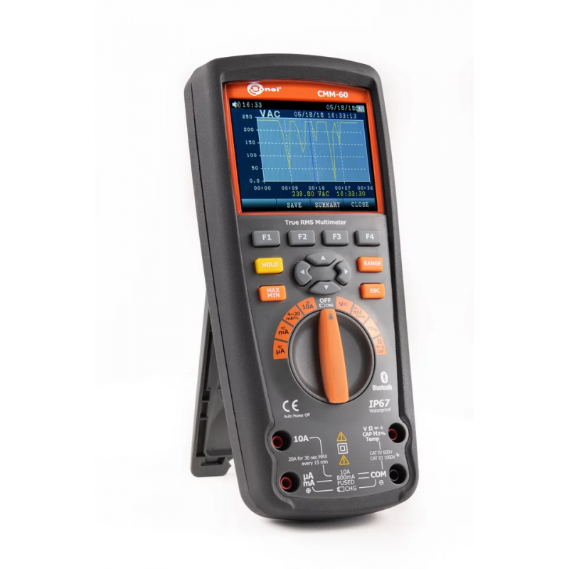 Sonel CMM-60 - Digitální TRMS multimetr se zázname