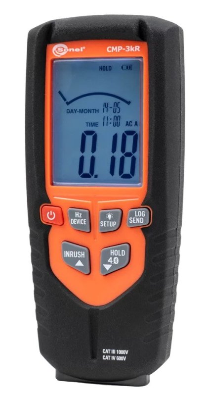 Sonel CMP3kR - AC digitálny kliešťový merač s záznamníkom do 3000 A