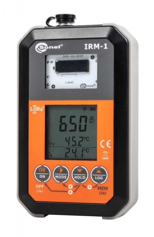 Sonel IRM-1 - Tester fotovoltaických systémov Meranie slnečného žiarenia a teploty