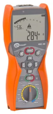 Sonel MIC-30 - Měřič izolačního odporu do 100 GΩ