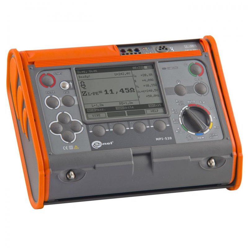 Sonel MPI-520 - Tester elektrických inštalácií Izolačný odpor do 3 GΩ