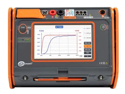 Sonel MPI-536 - Tester elektrických inštalácií a bleskozvodu 7" dotykový displej