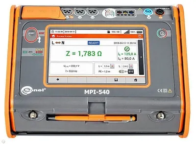 Sonel MPI-540 - Tester elektrických inštalácií a bleskozvodu
