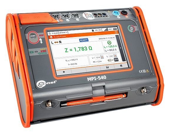 Sonel MPI-540 - Tester elektrických inštalácií a bleskozvodu