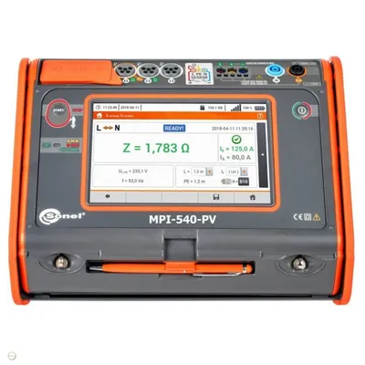 Sonel MPI-540-PV - Tester elektrických inštalácií Meranie impedancie 0