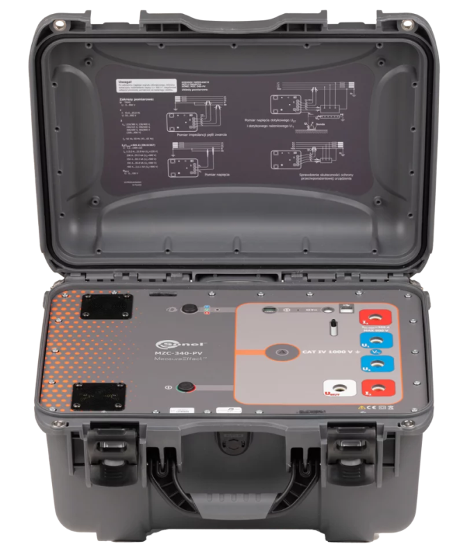 Sonel MZC-340-PV - Měřič impedance zkratové smyčky 200–900 V AC