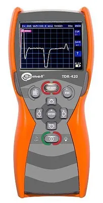 Sonel TDR-420 - Reflektometr 7–6000 m