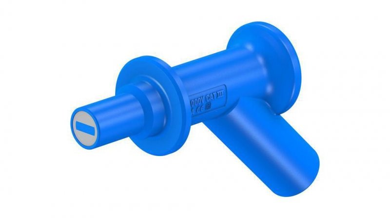 Stäubli XMA-7 - Magnetický meraný adaptér modrý CAT III 1000 V