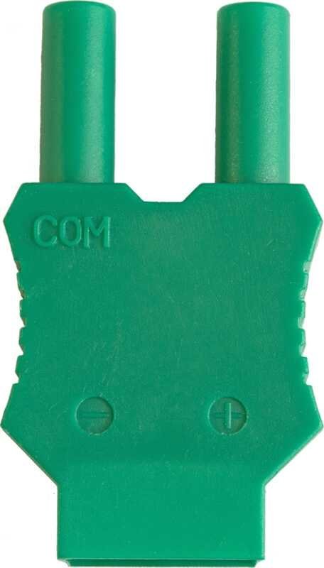 Gossen Metrawatt Z3431-TA - adaptér 2 x 4 mm banánový konektor samec na mini zásuvka