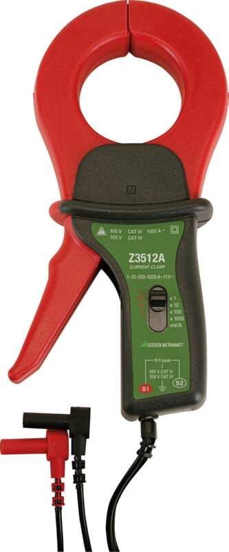 Gossen Metrawatt Z3512A - Svorka snímača prúdu s rozsahom merania 0,001–1000 A AC