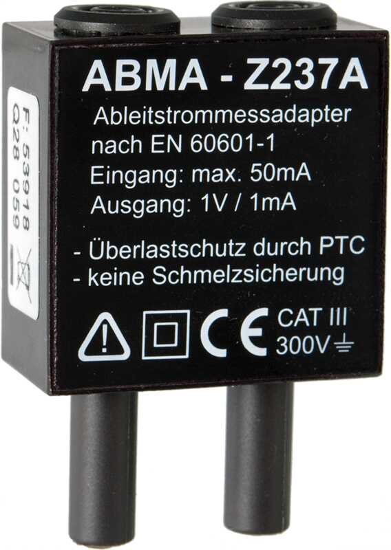 Gossen Metrawatt ABMA - Adaptér na meranie únikového prúdu Meranie únikového prúdu dle IEC 60601-1