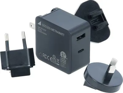 Gossen Metrawatt USB PD - USB-C nástenný zdroj 65W 65W USB-C Power Delivery